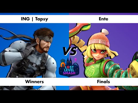 Lost Level Smash 2 - Tapsy (Snake) vs Ente (Min Min) Smash Ultimate - SSBU
