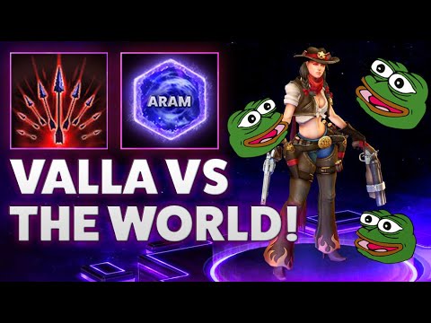 ARAM LOST CAVERNS - VALLA VS THE WORLD!