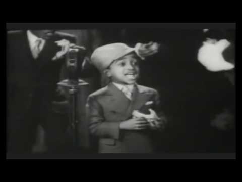 Song and dance 7 year old actor Sammy Davis Jr