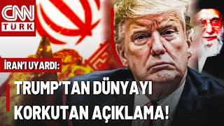 SON DAKİKA🚨Dünya Diken Üzerinde! Trump Kılıçları Kuşandı: İran'ı Görülmemiş Güçle Vururuz!