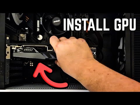 How To Install Graphics Card (GPU) Correctly into Your PC ✅️