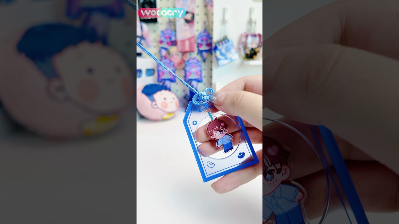 Merch Teaser💗omamori pendant available now #custommerch #merchlife #artbusiness #artbusinesstips