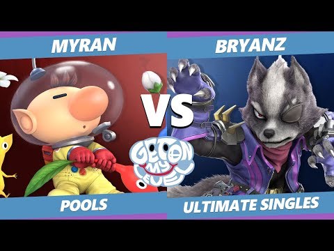 GOML 2019 SSBU - Myran  (Olimar) Vs. BryanZ (Wolf) Smash Ultimate Tournament Pools