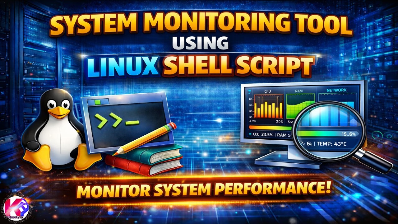 System Monitoring Tool using Linux Shell Script