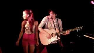 Matt Bennett &amp; Ariana Grande Live - I Think You&#39;re Swell