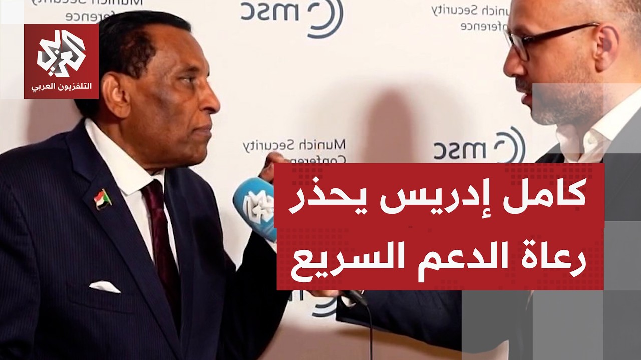 رئيس وزراء السودان يوجه تحذيرا عبر التلفزيون العربي للدول الراعية لقوات الد?
