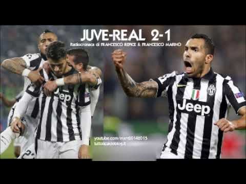 JUVENTUS-REAL MADRID 2-1 - Radiocronaca di Francesco Repice e Francesco Marino (5/5/2015) Radio Rai