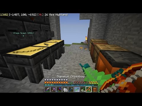 Minecraft Unabridged Ep 16 - OP Crossbows & Gaia Battles Pt 1 - Primus Modded Server Survival