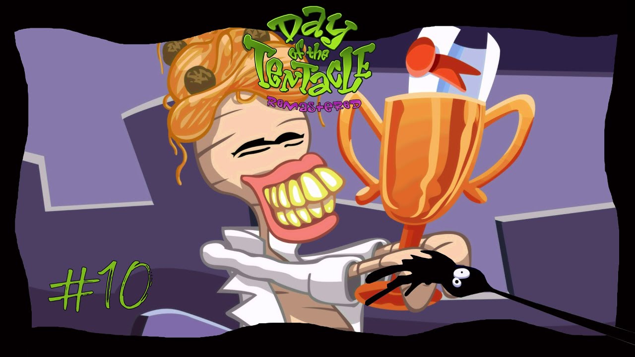 #dayofthetentacle - Folge 10: Plastikkotze + Stinktier  #lucasart #letsplay