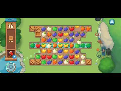 [Gameplay] We Bare Bears Match3 - Level 106 (No Boosters)