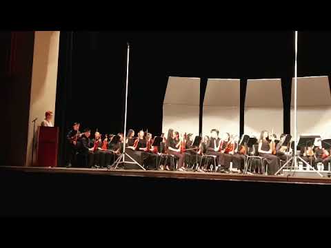 2018 MS 24 all region concert orchestra announcement