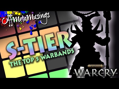 The TOP 5 BEST Warcry Warbands in 2024