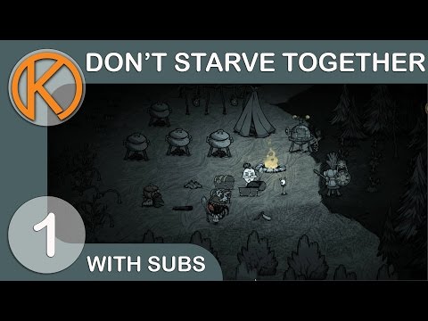 Don't Starve Together With Subs + DST GIVEAWAY | Camp Setup - Ep. 1 | Let's Play DST Gameplay
