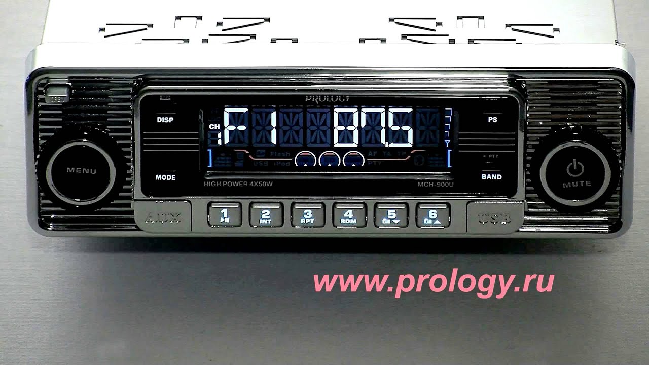 Автомагнитола prology retro one 1din 4x55вт инструкция