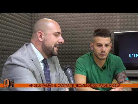 Angelo Famao, il cantante neomelodico made in Gela
