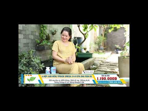 HSP350 TPBVSK Combo 4 Hộp Omega 3 6 9 EPA DHA Óleo de Peixe 1190k 28m00