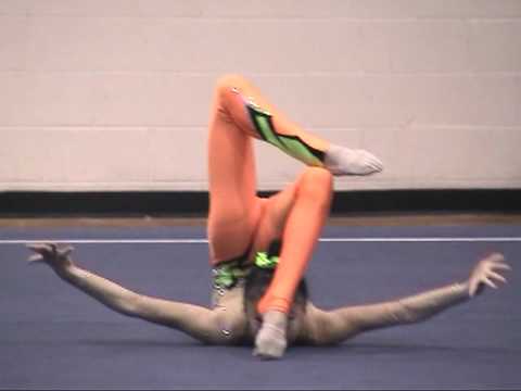 10-year-old Elena Shinohara Freehands at 2010 Georgia State Rhythmic Gymnastics 新体操小学生