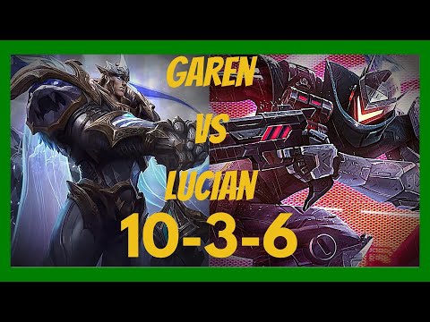 Garen vs Lucian- (TOP)- League of Legends
