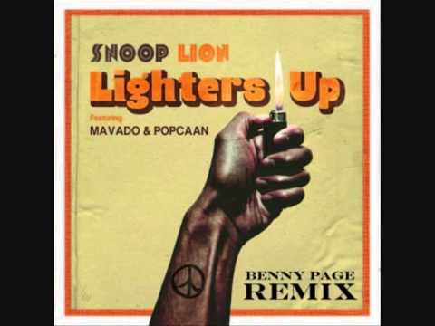 Snoop Lion - Lighters Up Ft Mavado & Popcaan  (Benny Page Remix)