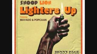 Snoop Lion - Lighters Up Ft Mavado &amp; Popcaan  (Benny Page Remix)