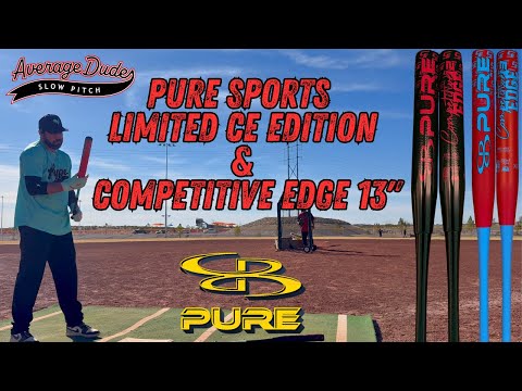 Pure Sports Limited CE Edition & Competitive Edge 13" | USSSA Slowpitch Bat Review