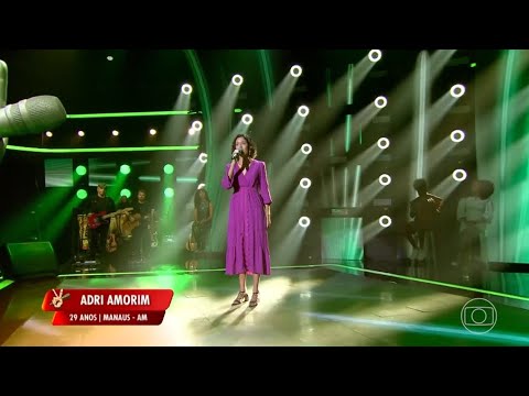 ADRI AMORIM THE VOICE BRASIL 2022 TIRATEIMA APRESENTAÇÃO COMPLETA