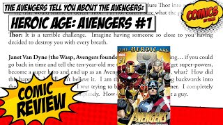 The Avengers talk about The Avengers... Heroic Age Avengers #1!
