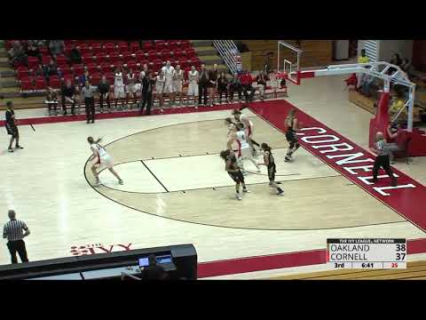 Highlights: Cornell WBKB vs Oakland - 12/16/17