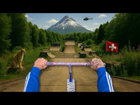 Switzerland's Biggest Skatepark!🇨🇭