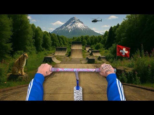 Switzerland's Biggest Skatepark!🇨🇭