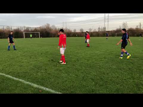 DSO JO19-1 tegen VVOR JO19-2 2-3 de tweede helft