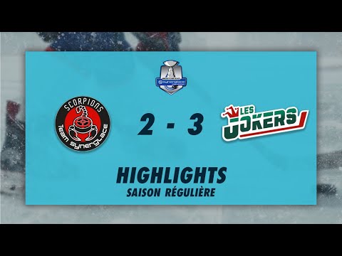 Scorpions de Mulhouse 2-3 Jokers de Cergy-Pontoise - Highlights - Synerglace Ligue Magnus 2022/23