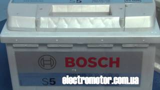 Bosch 6СТ-74 S5 Silver Plus (S50 070) - відео 2