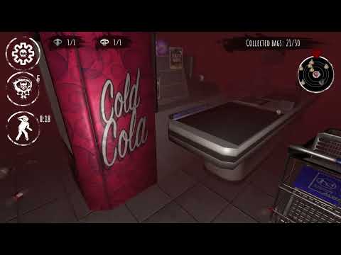 Soul Eyes Demon Horror Skulls - Dr. Blood Enemy, Supermarket Map Gameplay, Steam Version