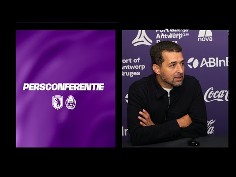 K. BEERSCHOT V.A. | Persconferentie na Beerschot - Olympic Charleroi (2-1).