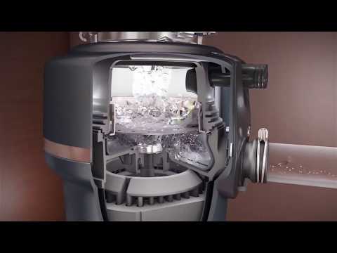 Part of a video titled Comment fonctionne un broyeur ? Présentation InSinkErator - YouTube