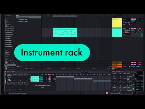 Ableton Live Tips: Instrument Rack
