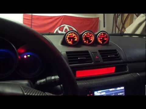 ProSport LED STEPPER - Mazda 3 MPS BK - CP-E Tripple Gauge Pod
