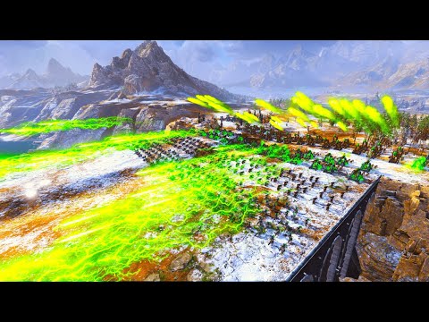 NURGLE VS SKAVEN - Total War WARHAMMER 3 | ULTIMATE FIREPOWER OUTPUT | FIRESupport | 4K