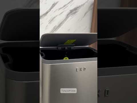 Gambar Eko Marina Tempat Sampah Pedal Stainless Steel 11 Liter - Silver