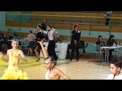 Latvia Open 2011 Junior I+II 8dance  Edijs Endijs Abols - Jana Dubovska 1.2fin samba