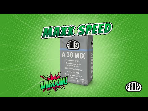 Die ARDEXartigen ARDEX A 38 MIX - Speedy Sccreed