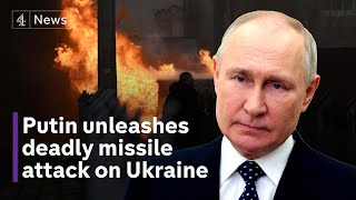 Ukraine war: Russia missile attacks kill at least nine