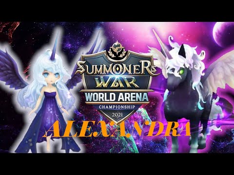 ALEXANDRA, Summoners war sky arena!!!