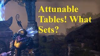 ESO Attunable Tables! which Sets Do We Want?