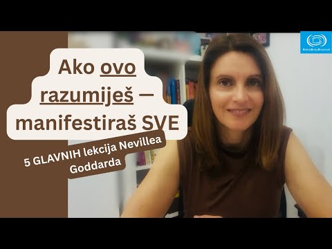 5 GLAVNIH lekcija Nevillea Goddarda| KreirajSvojuStvarnost | Nevil Godard iskustva