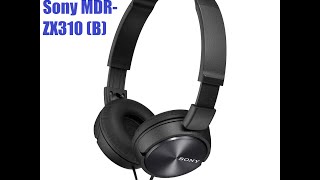 Sony MDR-ZX310 Kopfhörer (Black) | Unboxing | First Look