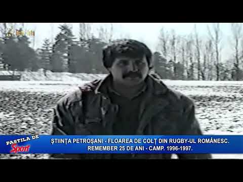 Pastila de sport - Stiinta Petrosani - Floarea de colt din rugby-ul românesc  Remember 25 de ani
