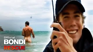 Nude swimmers at North Bondi Beach! | Bondi Rescue
