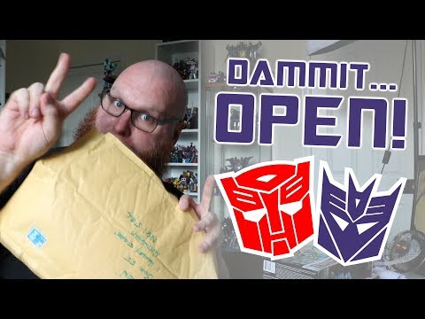 Dammit, Open: The Lost Session! Transformers and action figures unboxing!